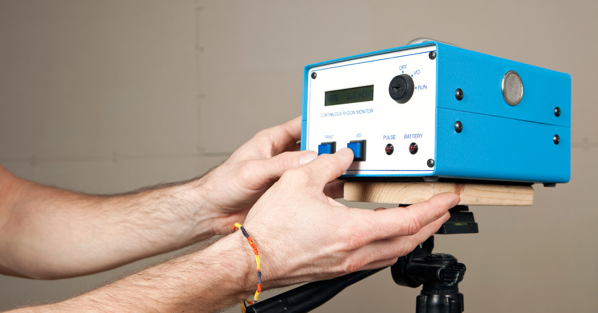 Radon test