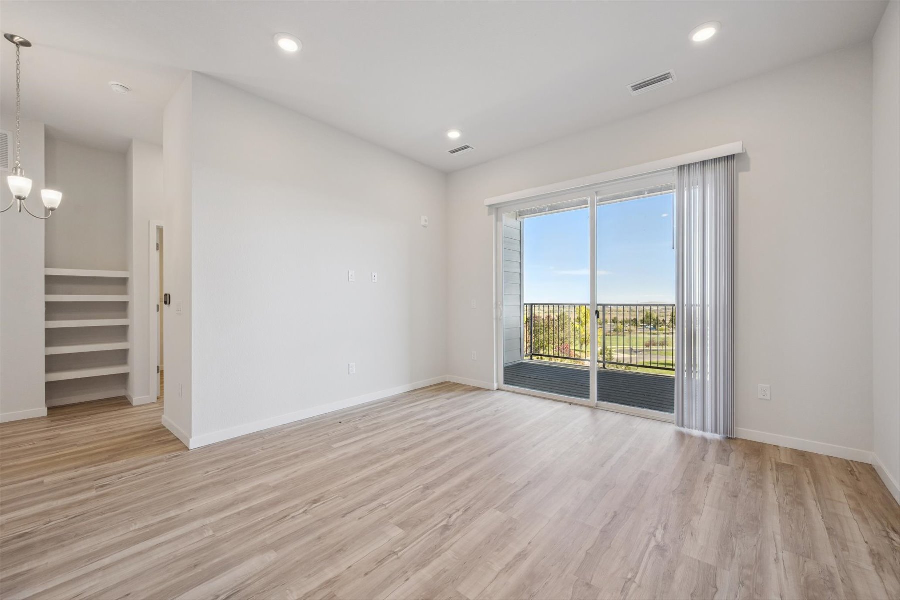 A room with a wood floor and a wood floor with a wood floor.
