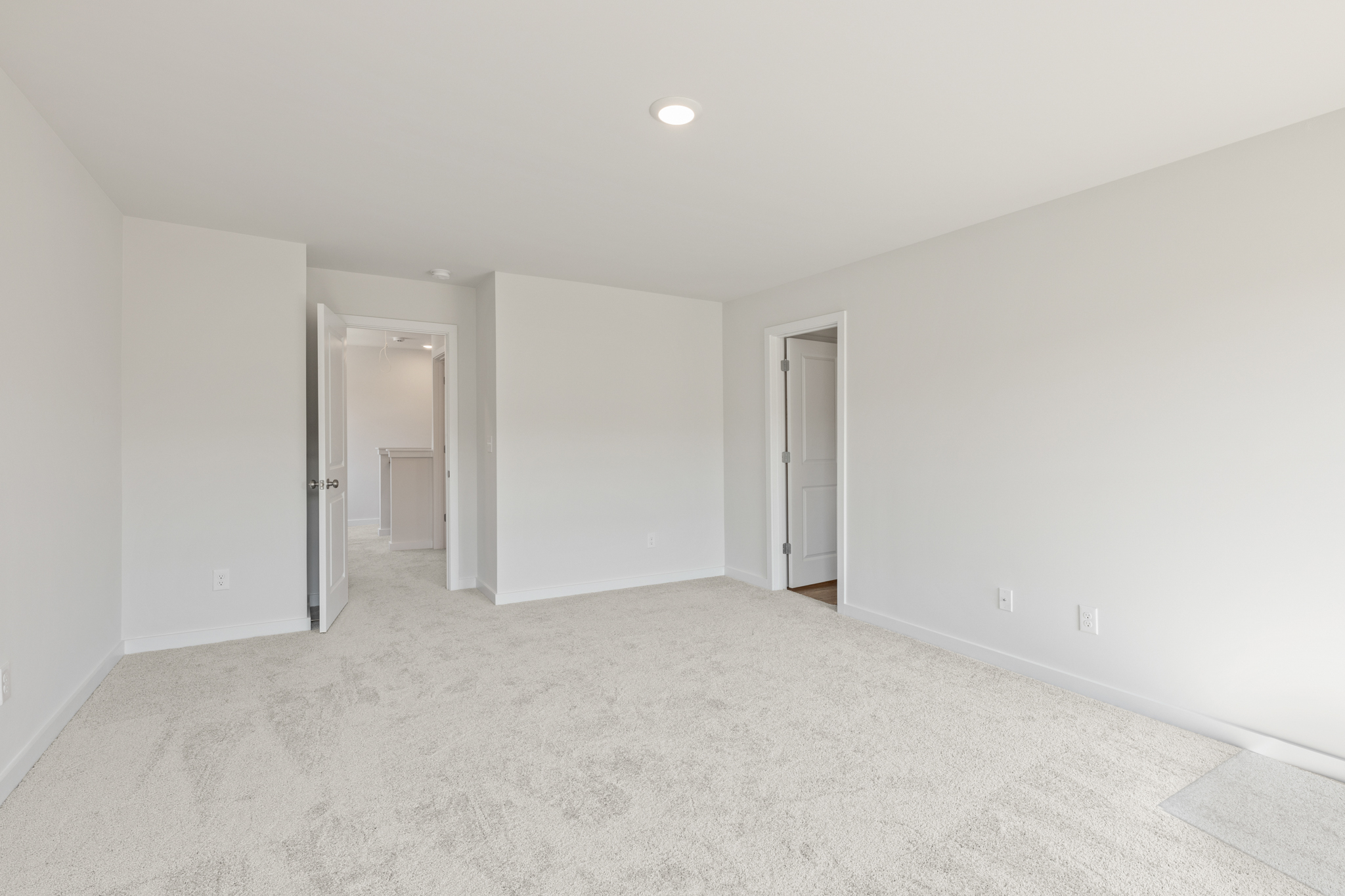 A room with white walls.