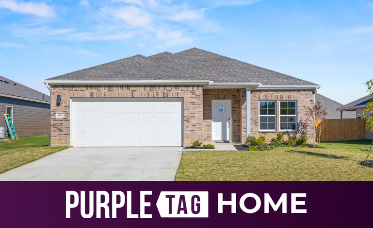 A house with a garage.