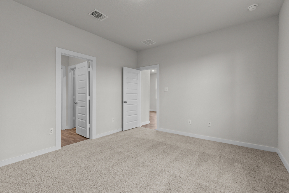 A room with white walls.